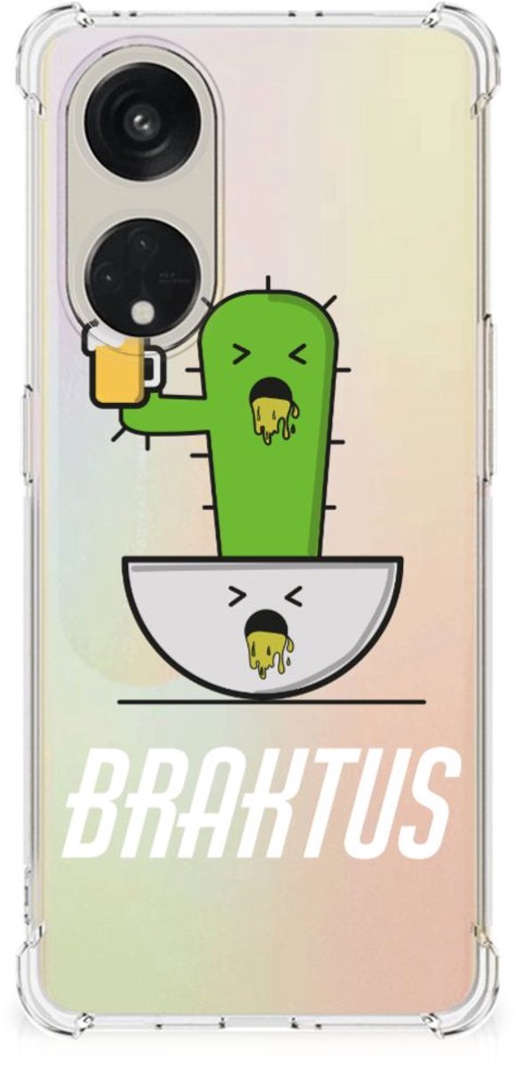 OPPO A98 Stevig Bumper Hoesje Braktus