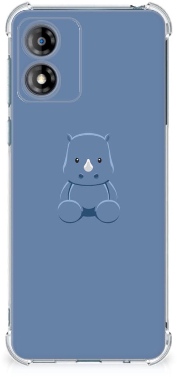 Motorola Moto E13 Stevig Bumper Hoesje Baby Rhino