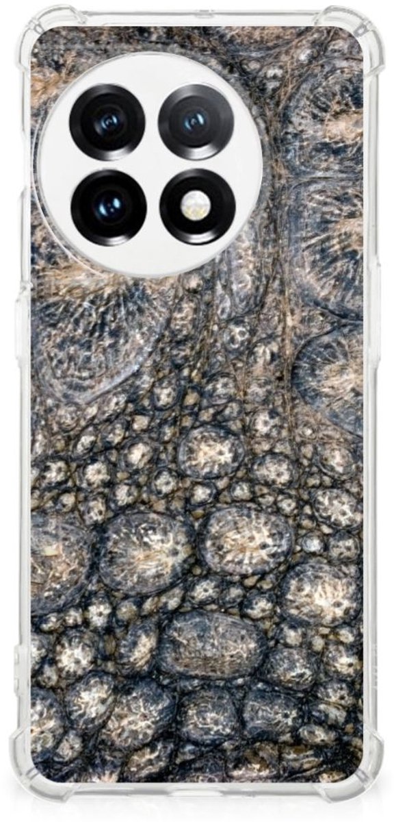 OnePlus 11 Case Anti-shock Krokodillenprint