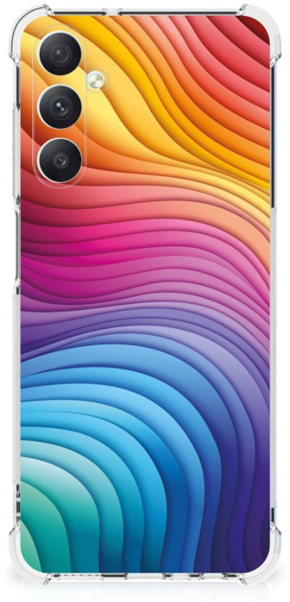 Shockproof Case voor Samsung Galaxy A05s Regenboog