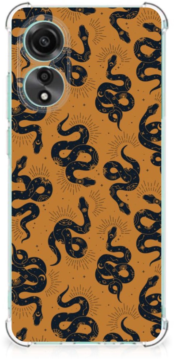 Case Anti-shock voor OPPO A78 4G Snakes