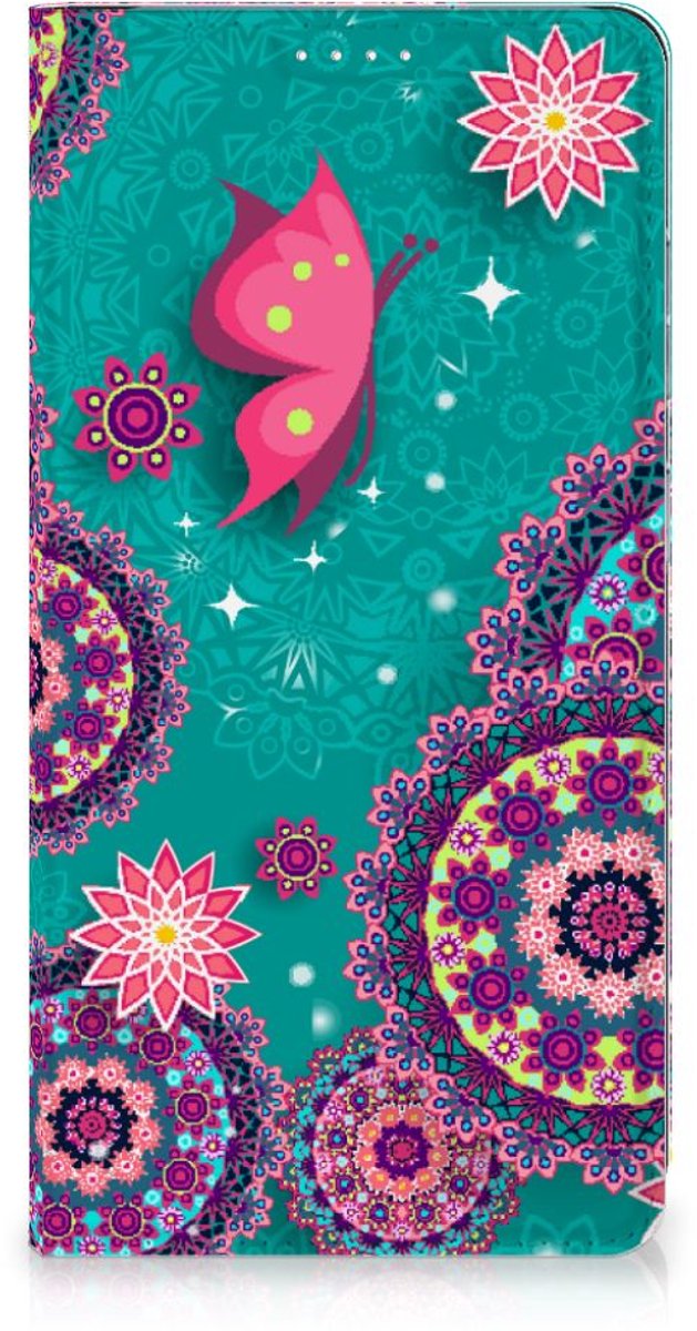 Samsung Galaxy S23 Plus Bookcase Cirkels en Vlinders