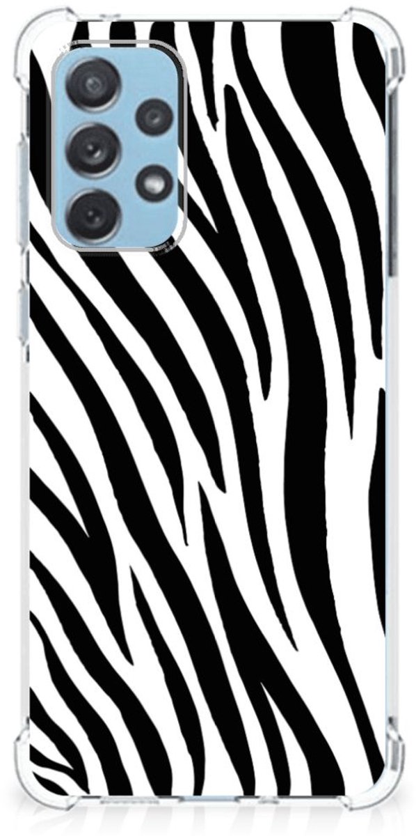 Samsung Galaxy A73 Case Anti-shock Zebra