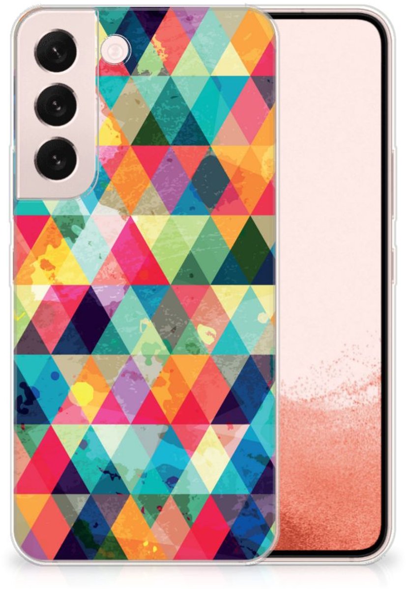 Samsung Galaxy S22 TPU bumper Geruit