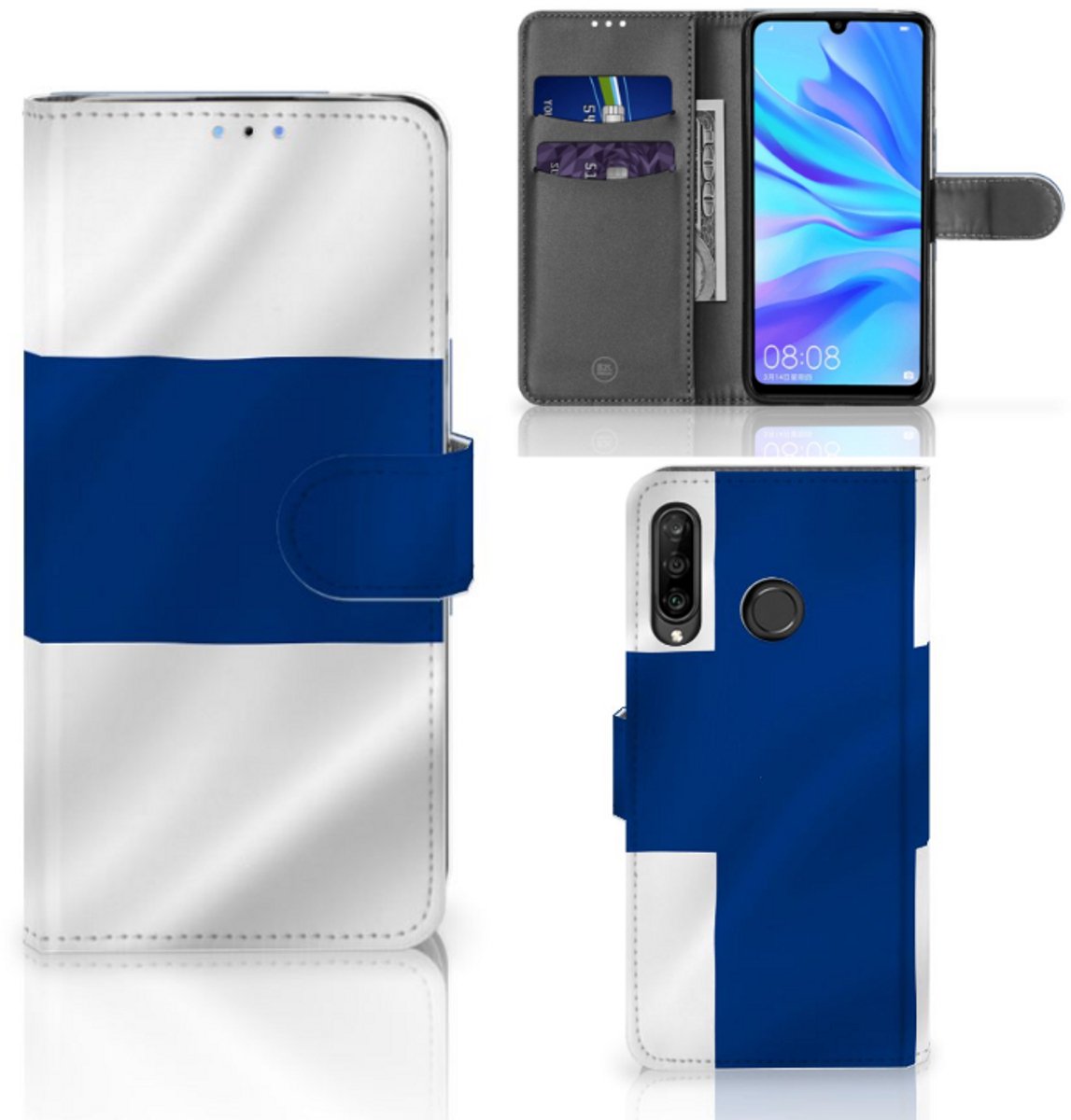 Huawei P30 Lite (2020) Bookstyle Case Finland