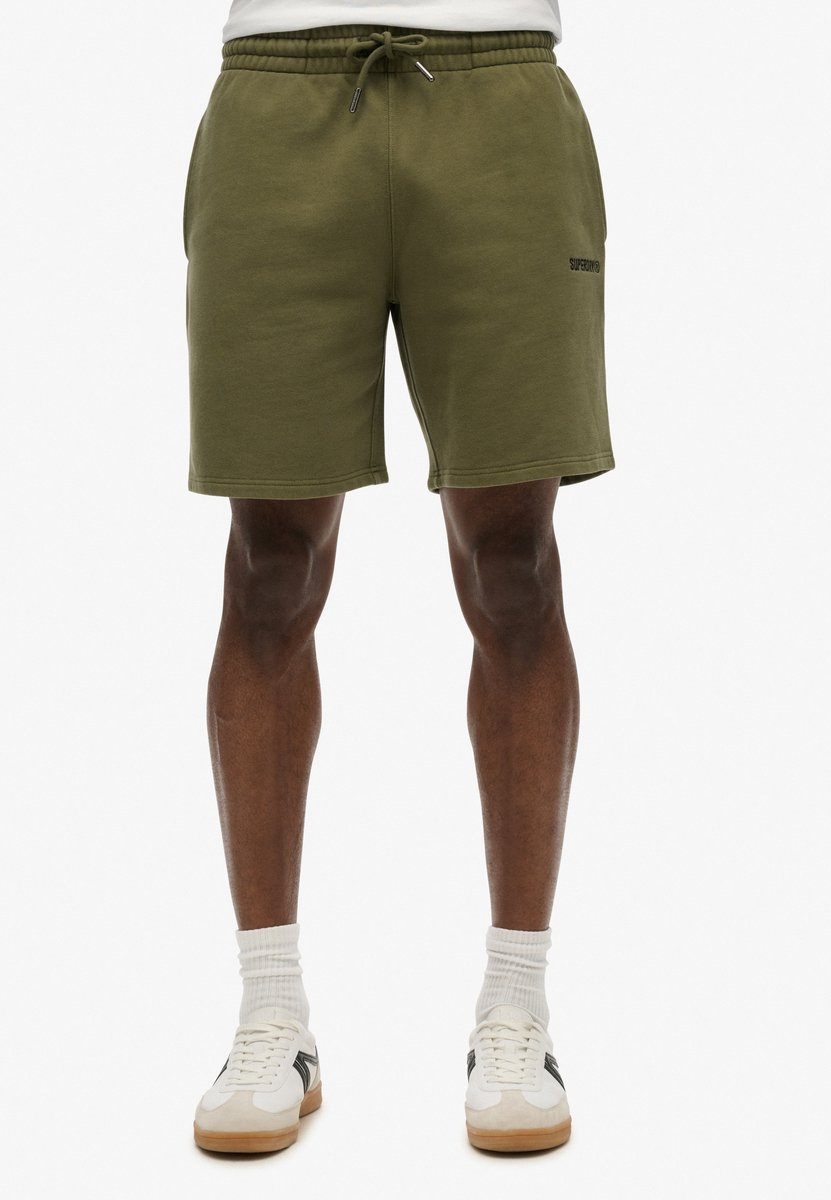 Superdry Short met micrologo Heren Korte broeken Groen