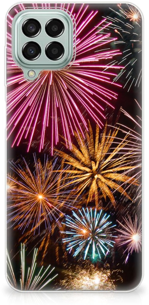 Samsung Galaxy M33 Silicone Back Cover Vuurwerk