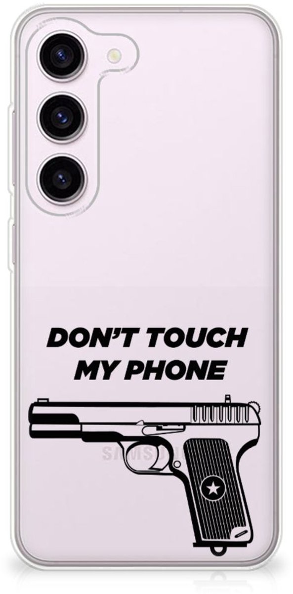 Samsung Galaxy S23 Silicone-hoesje Pistol DTMP