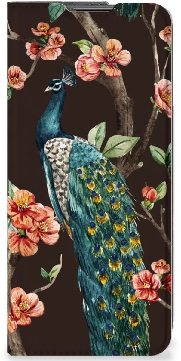 OnePlus Nord CE 2 5G Hoesje maken Pauw met Bloemen