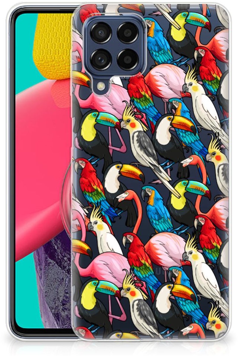 Samsung Galaxy M53 TPU Hoesje Birds