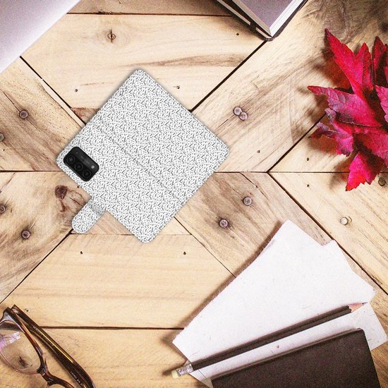 Cuir PU Protection Etui Housse pour OPPO A54 5G | A74 5G | A93 5G Coque Téléphone Rayures Points