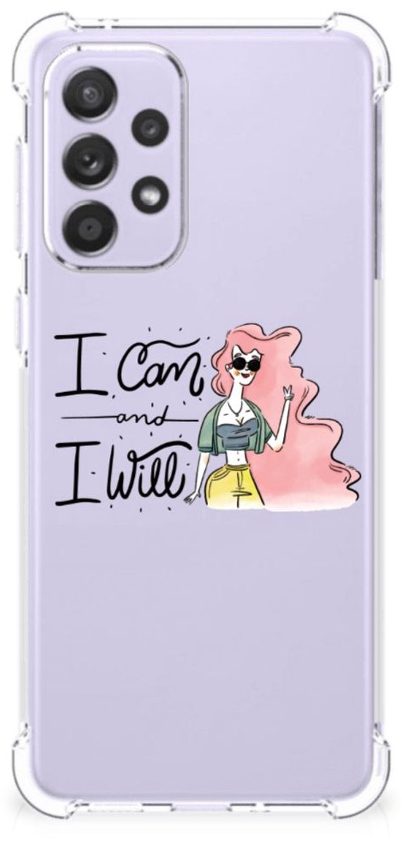 Samsung Galaxy A33 Stevig Bumper Hoesje i Can