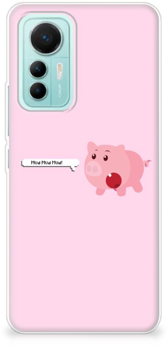Xiaomi 12 Lite Telefoonhoesje met Naam Pig Mud