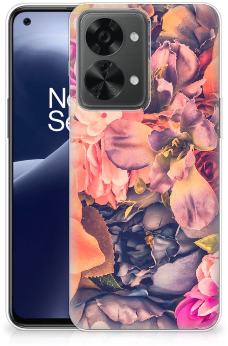 OnePlus Nord 2T TPU Case Bosje Bloemen