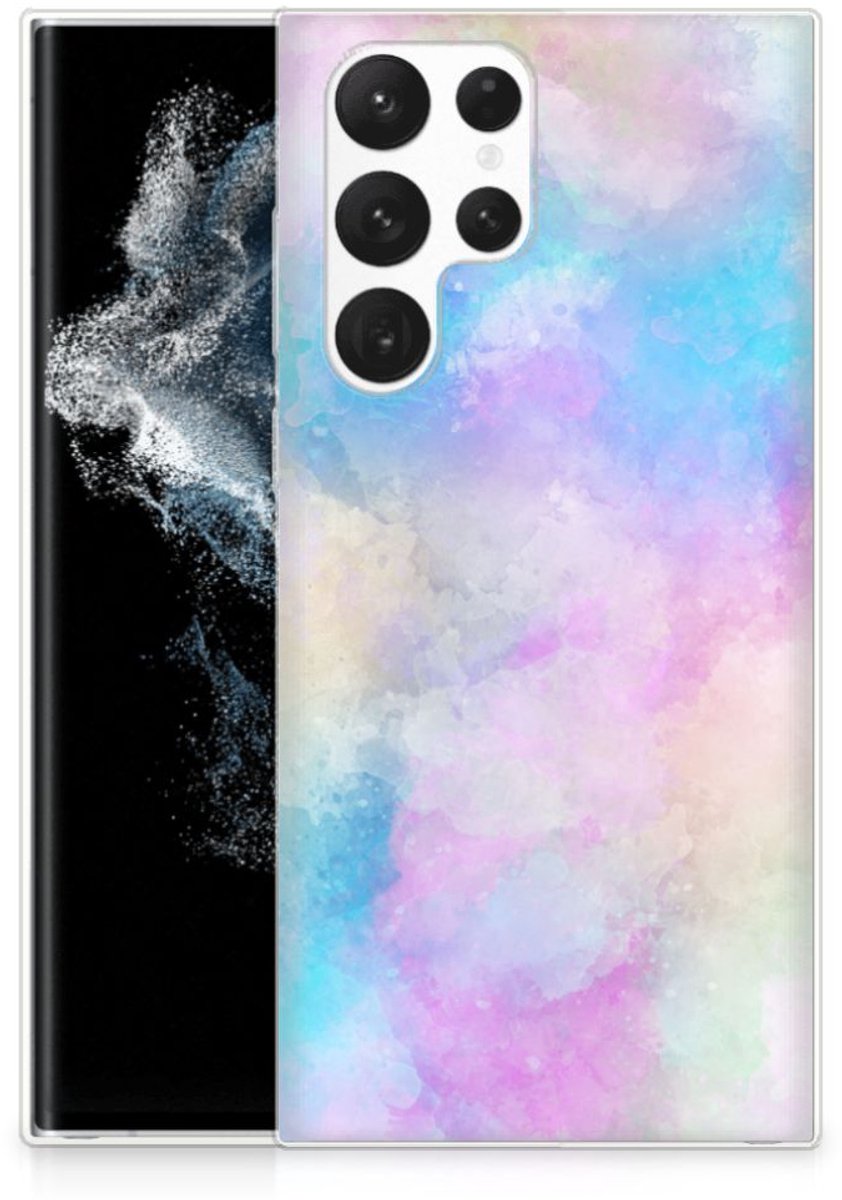 Hoesje maken Samsung Galaxy S22 Ultra Watercolor Light