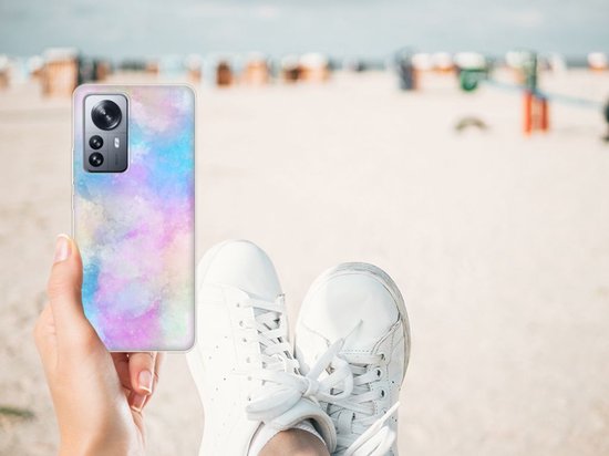Coque de téléphone Xiaomi 12 Pro, étui arrière en Silicone, lumière aquarelle