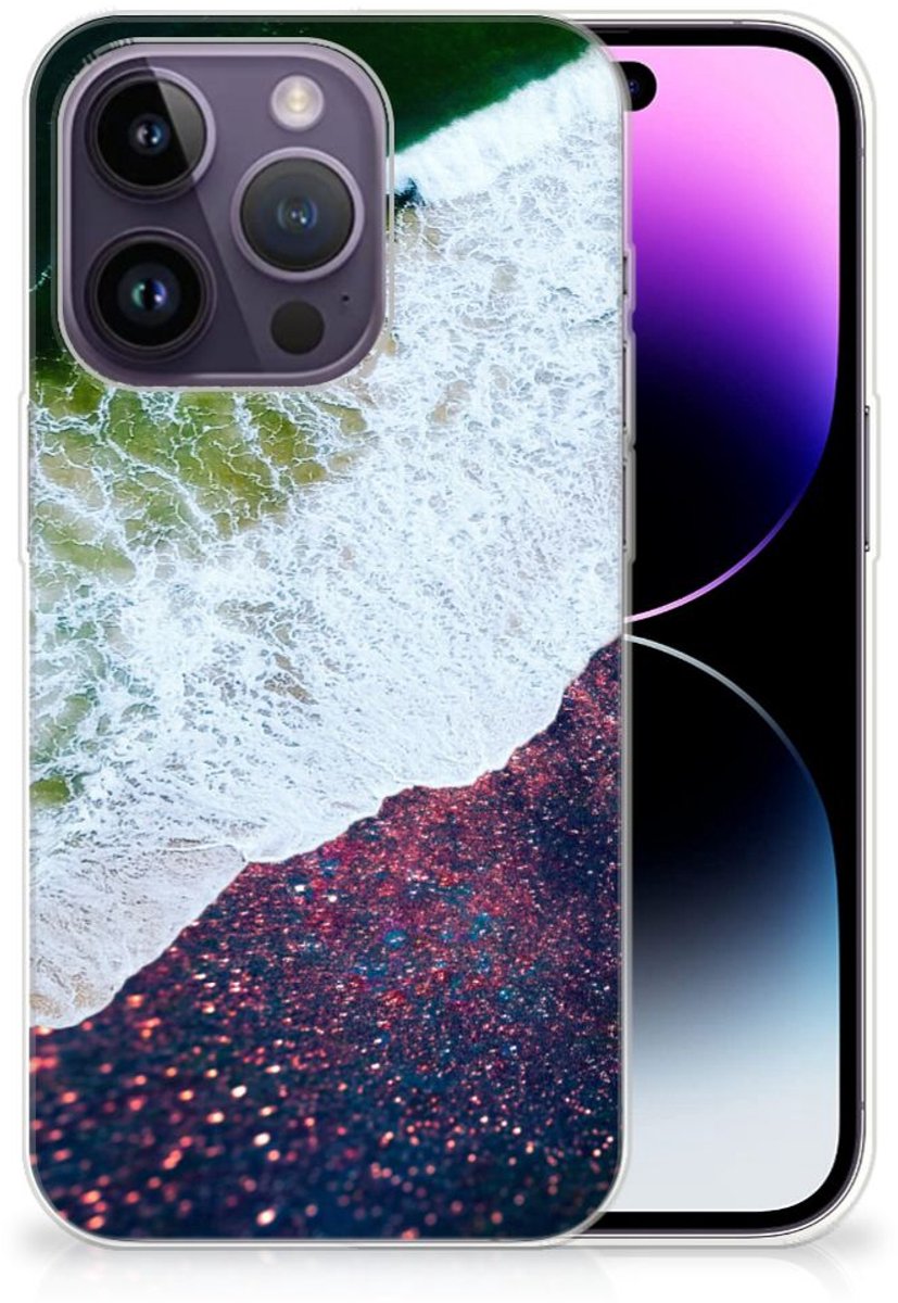 Apple iPhone 14 Pro TPU Hoesje Sea in Space