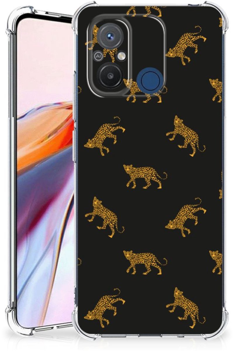Case Anti-shock voor Xiaomi Redmi 12C Leopards