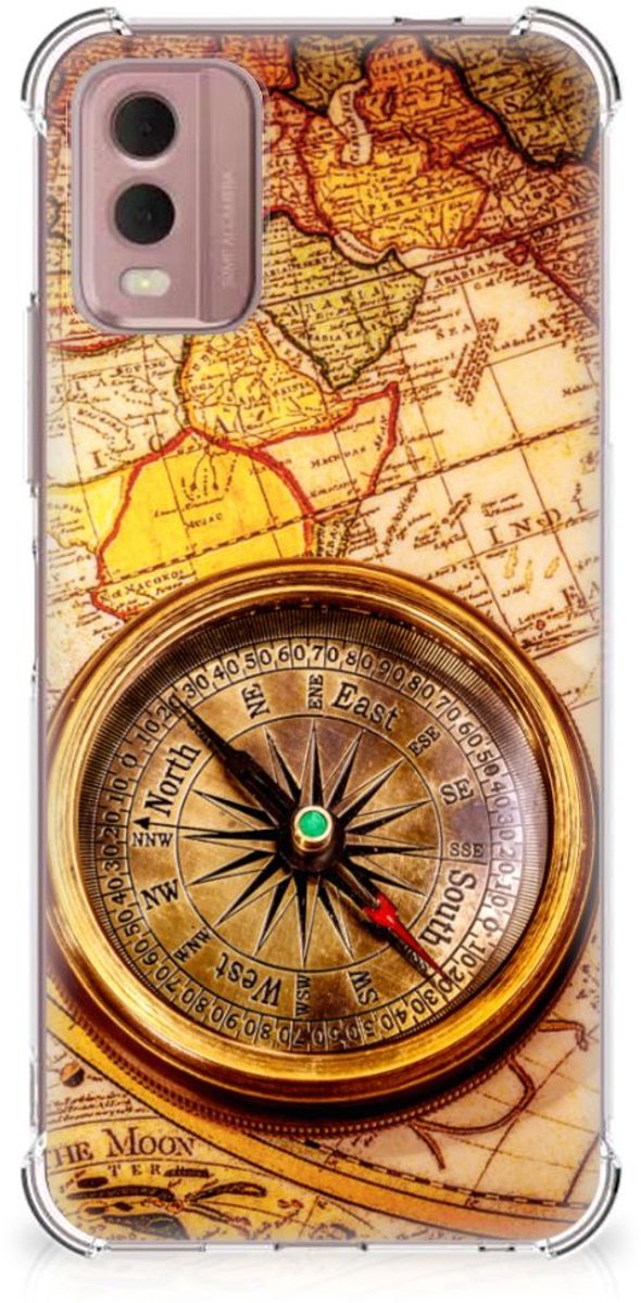 Nokia C32 Telefoonhoesje met valbescherming Kompas