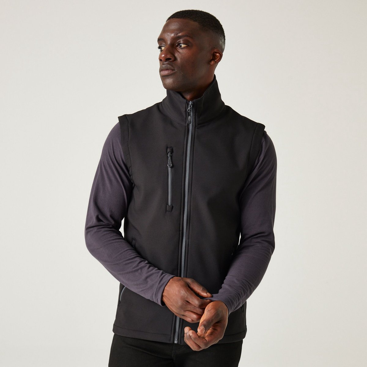 Jas Hiking Heren Nagate Softshell Bodywarmer