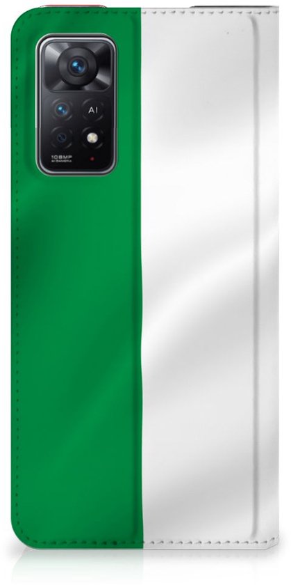 Coque Smartphone Xiaomi Redmi Note 11 Pro Nice Bookcase Drapeau Italien