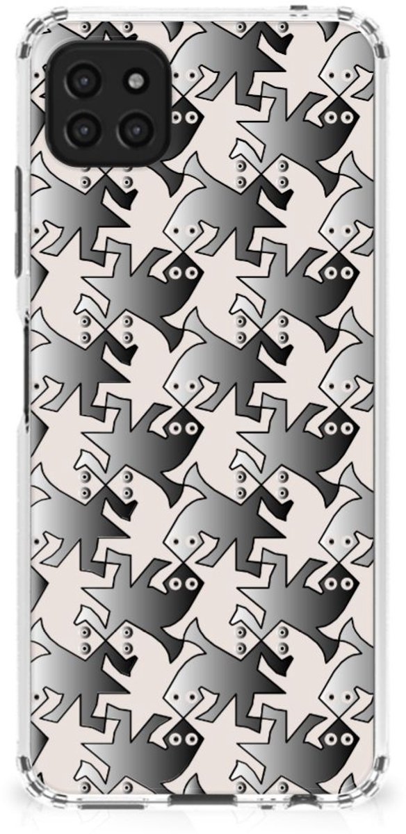 Samsung Galaxy A22 5G Case Anti-shock Salamander Grey