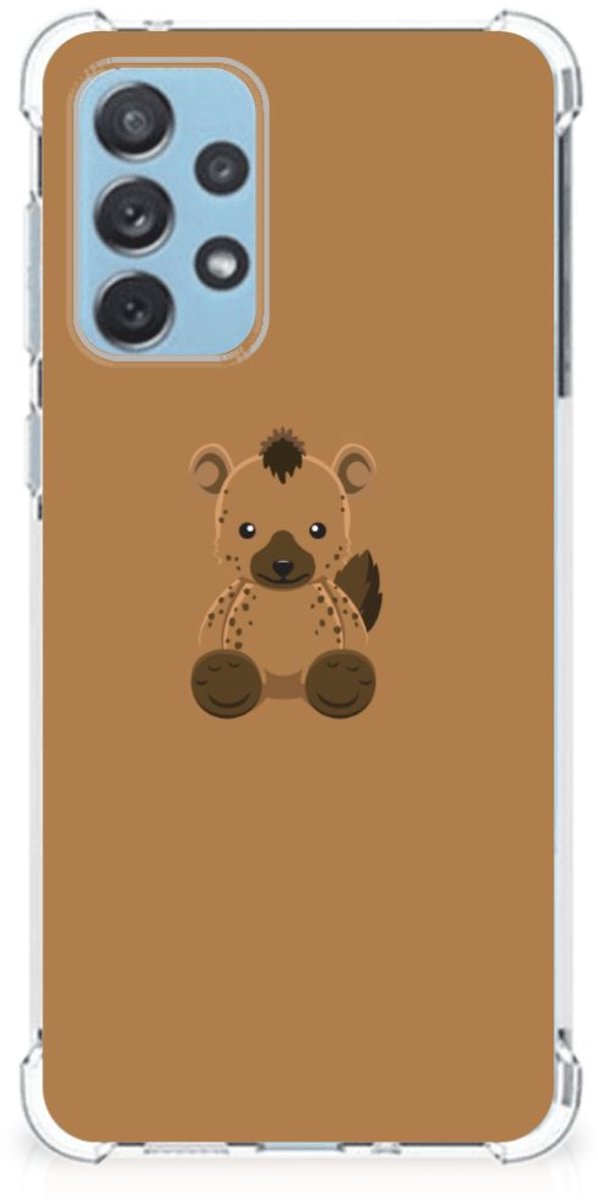 Samsung Galaxy A73 Stevig Bumper Hoesje Baby Hyena