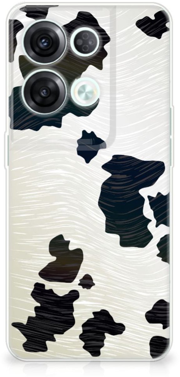 OPPO Reno8 Pro TPU Hoesje Koeienvlekken