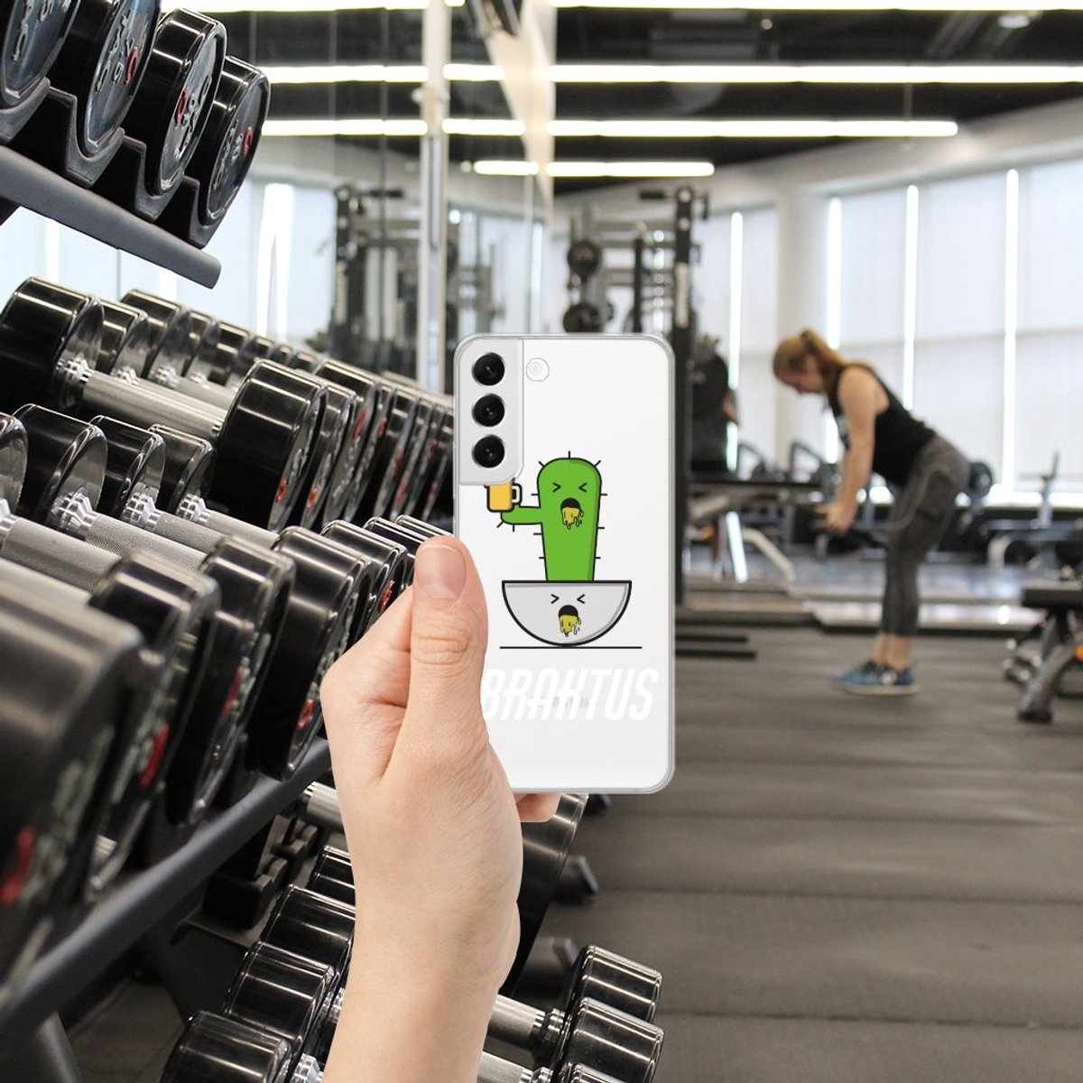 Samsung Galaxy S22 Plus Telefoonhoesje met Naam Braktus