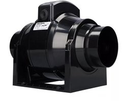 Vent-Axia kunststof buisventilator met timer 324m3/h Ø 125mm – Lineair 125T