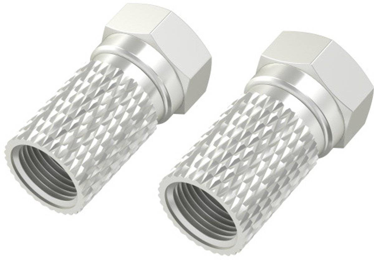 Hama F-stekker 7,0 Mm Schroefbaar 2 Stuks