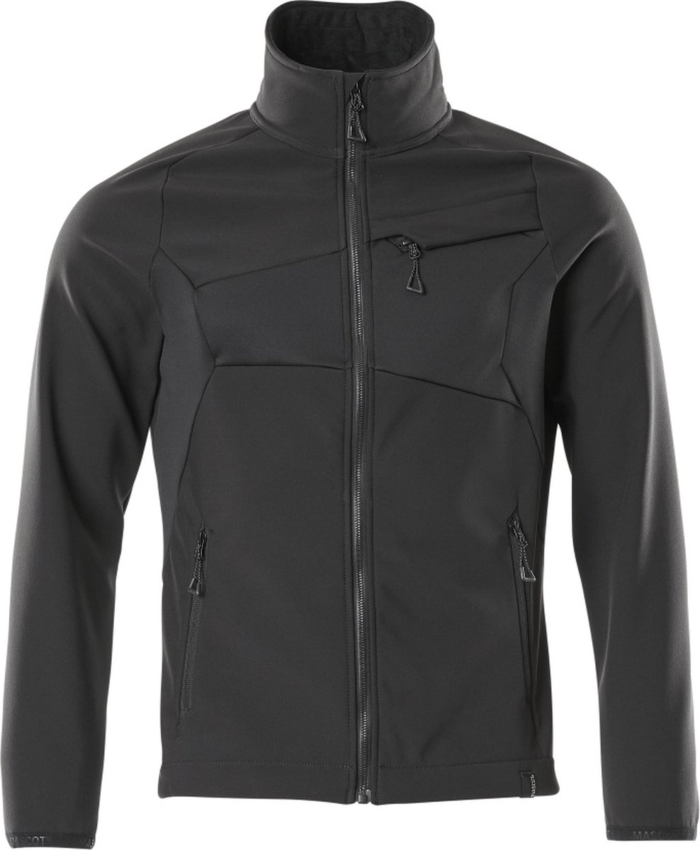Mascot softshell jas Accelerate - 20102-253 - zwart - maat M