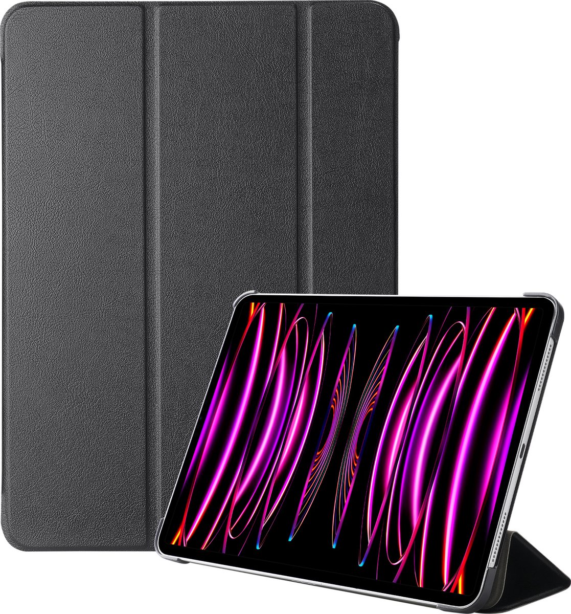 Podec - Tri-Fold Tablet Case voor iPad Air 2024 M2 (11 inch) – Premium Bescherming en Stijl