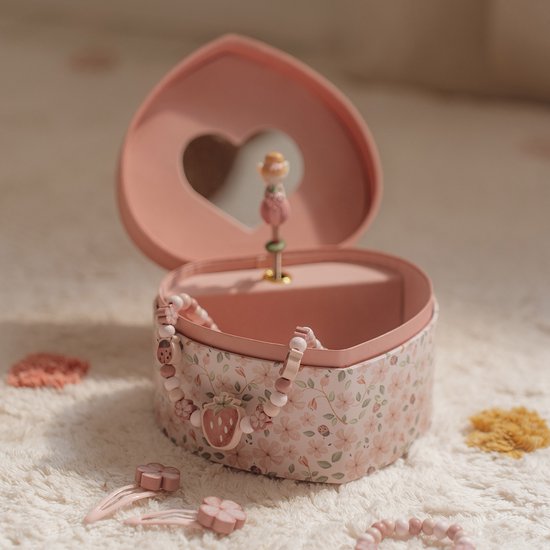 Little Dutch juwelenkistje met muziek Fairy Garden - met feeën figuur van Little Dutch — afbeelding 3