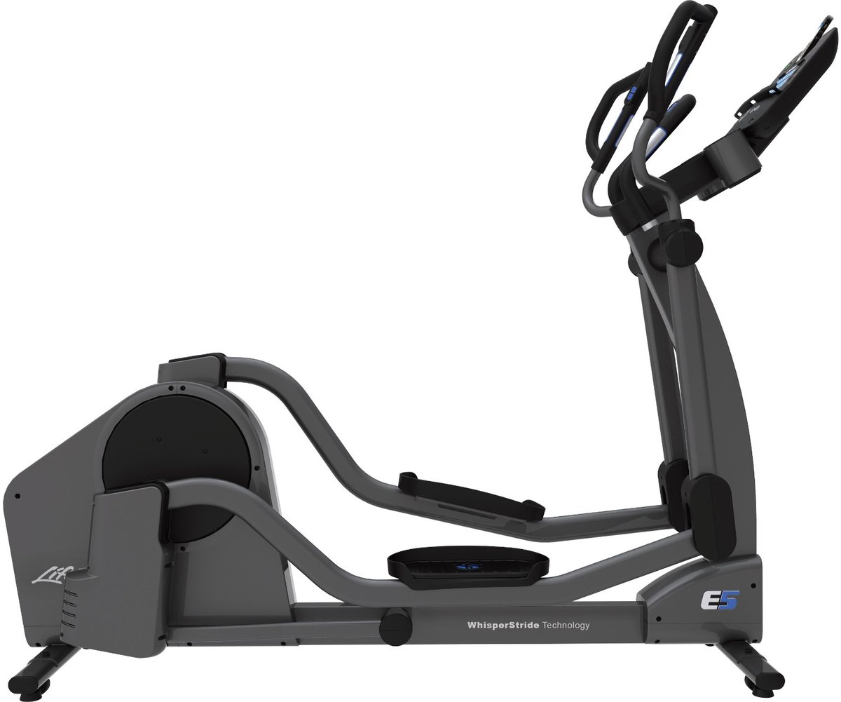Afbeelding 2 van Life Fitness Crosstrainer E5 met Track Connect 2.0 Console – Gewrichtsvriendelijke Full-Body Workout | Draadloze Connectiviteit | HIIT & Hartslagtraining | 20 Weerstandsniveaus | 181 kg Max. Gebruikersgewicht