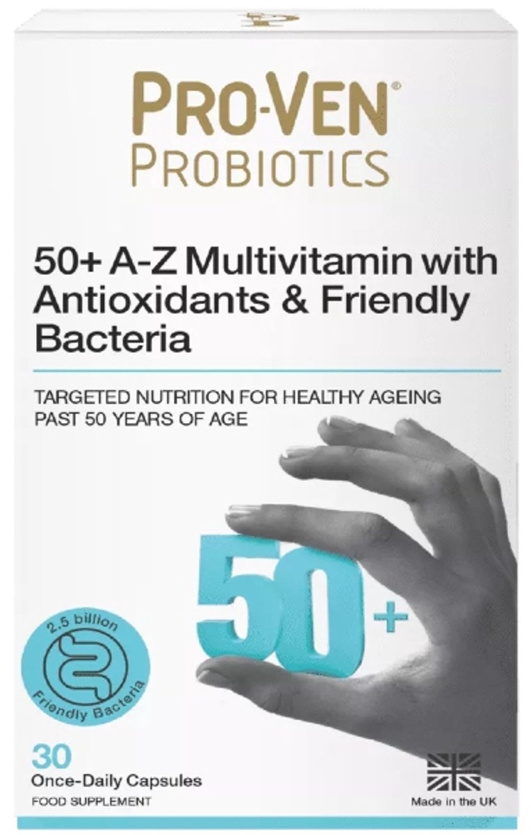 ProVen multivitaminen + biotica supplementen 50+