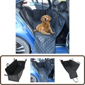 Housse de siège auto Chiens - vidaXL 137 x 46 x 50 cm - Housses de siège de voiture pour Chiens - Housse de siège arrière Zwart Chiens - Housse de protection pour chien