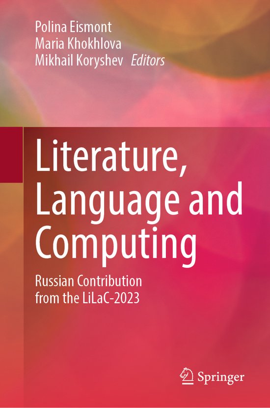 Literature, Language and Computing - cover