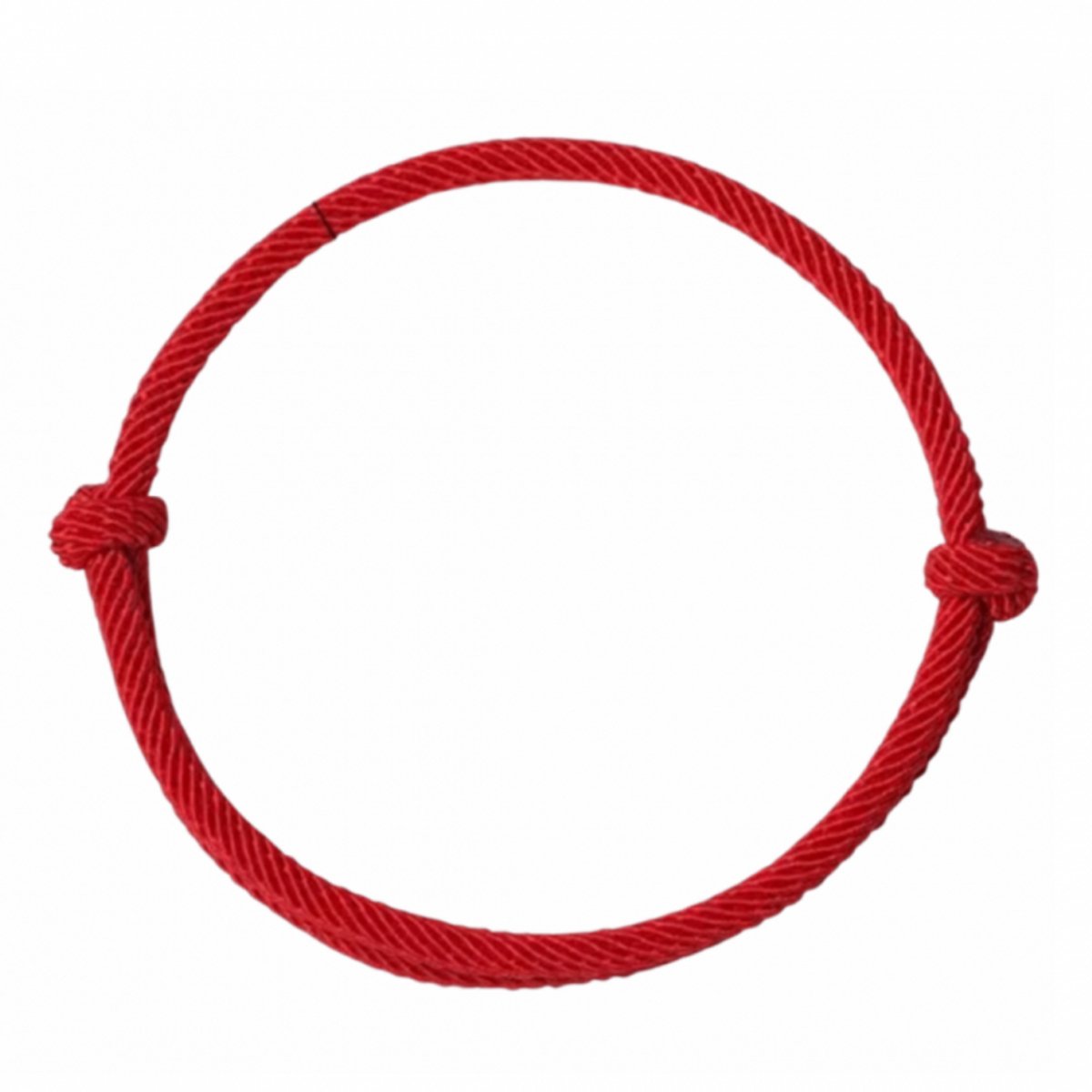 Enkelbandje-Rood-Schuifkoord- Charme Bijoux