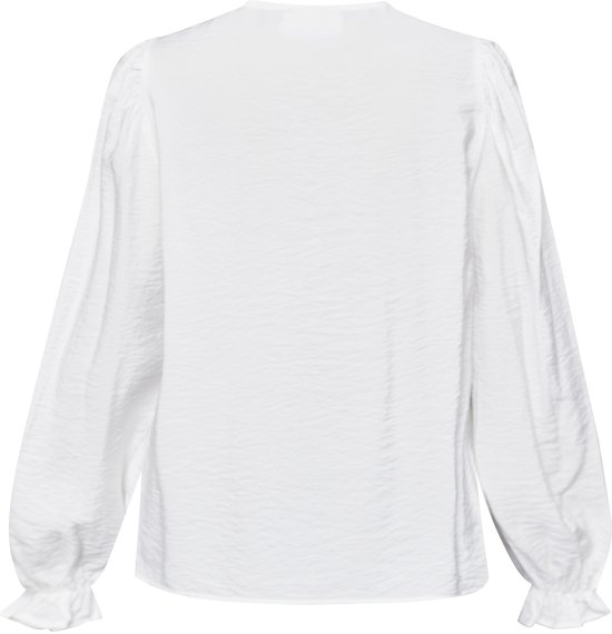 SISTERS POINT Vidar-ls - Chemisier femme - White - Taille XS