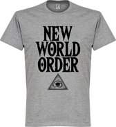 New World Order T-Shirt - Grijs - S