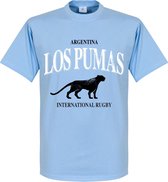 Argentinië Rugby T-Shirt - Lichtblauw - XS
