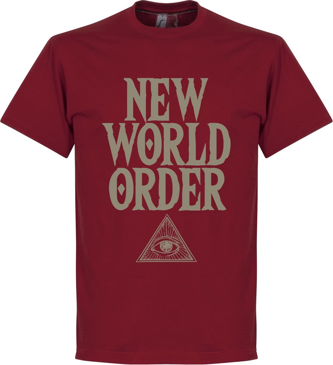 New World Order T-Shirt - Rood - L