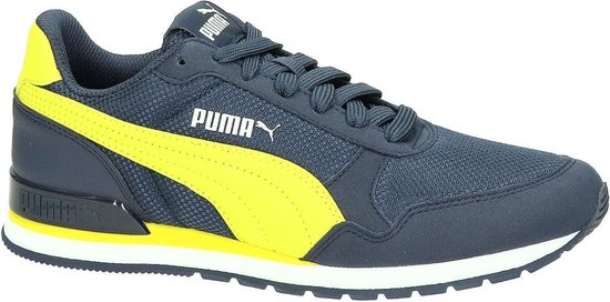 Puma ST Runner V2 kinder sneaker - Blauw multi - Maat 37 | bol.com
