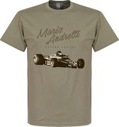 Mario Andretti T-Shirt - Khaki - XL