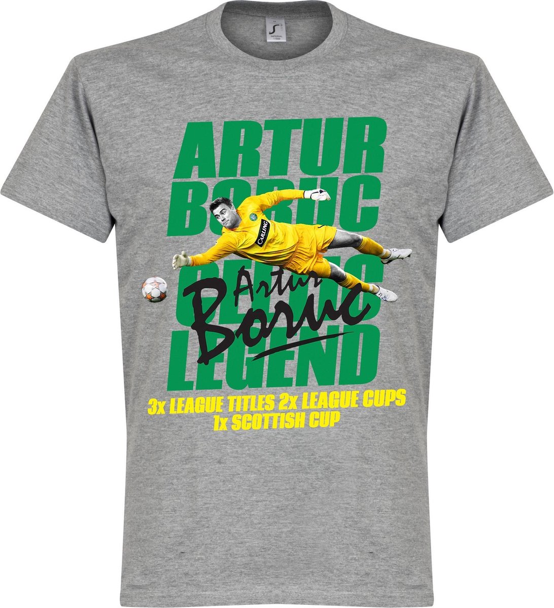 1092x1200.jpg Artur Boruc Legend T-Shirt - Grijs - S - Afbeelding 1