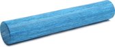 YOGISTAR Fascia/pilates rol pro - blauw gemarmerd - - 90cm - Yogablok