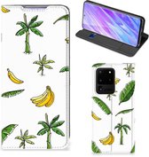 Geschikt voor Samsung Galaxy S20 Ultra Smart Cover Banana Tree
