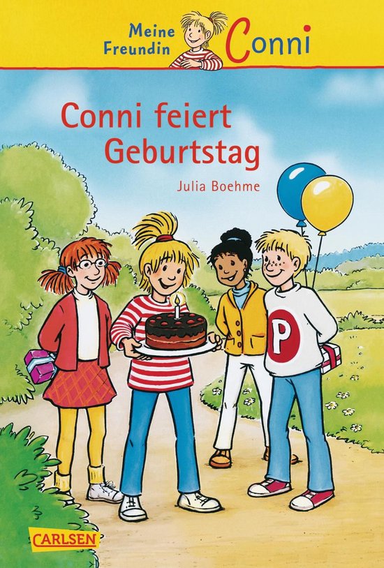 Conni Erzählbände 4 - Conni Erzählbände 4: Conni feiert  ... - cover