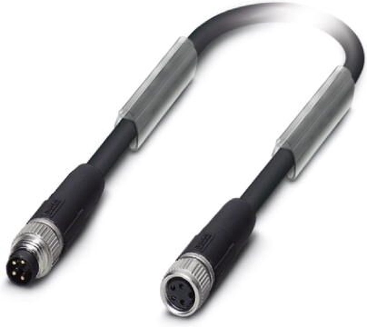 Phoenix Contact 1543359 kabeladapter/verloopstukje Zwart